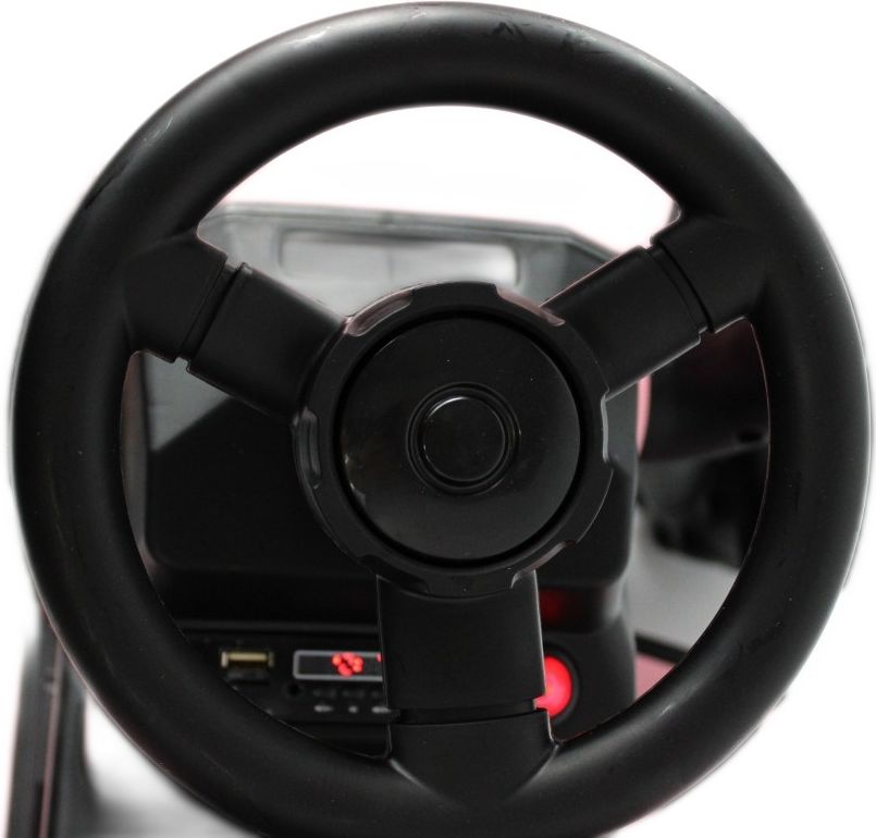 Детский электромобиль RiverToys O555OO розовый