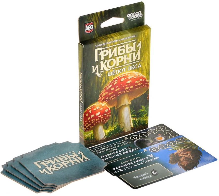 (EU) Настольная игра Hobby World Грибы и корни: Шёпот леса (доп)