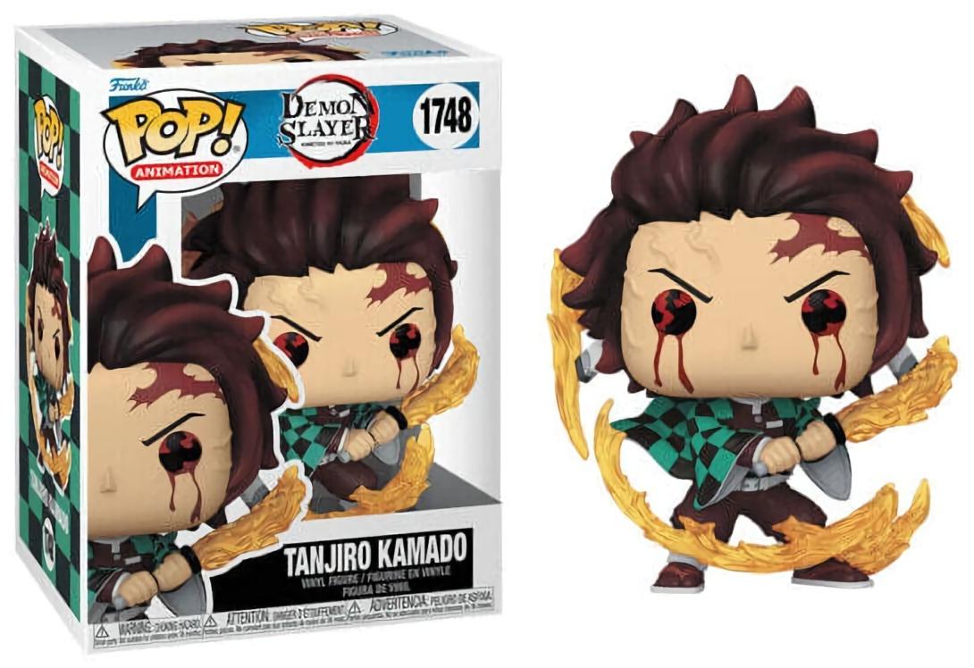 (CN) Фигурка Funko POP! Animation: Demon Slayer: Kimetsu No Yaiba-Tanjiro (Sun Breath) (1748)