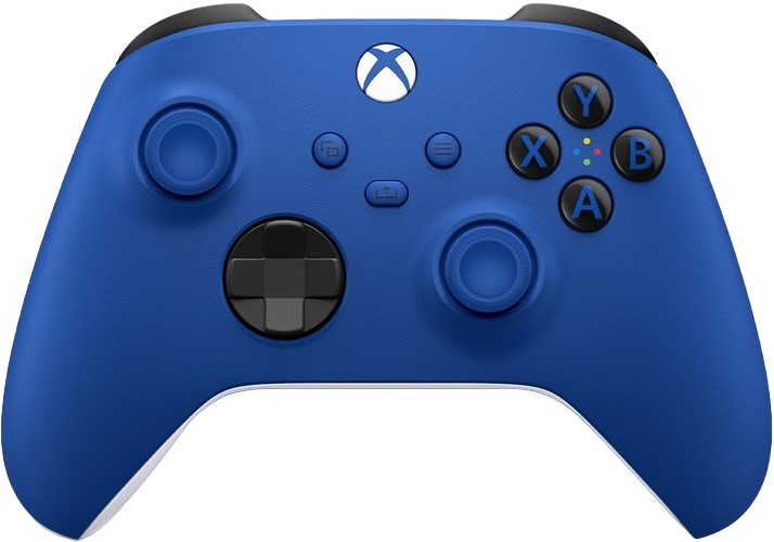 Microsoft XBOX Series S + 2-й геймпад (Shock Blue) + зарядная станция + гарнитура Gaming Stereo Headset