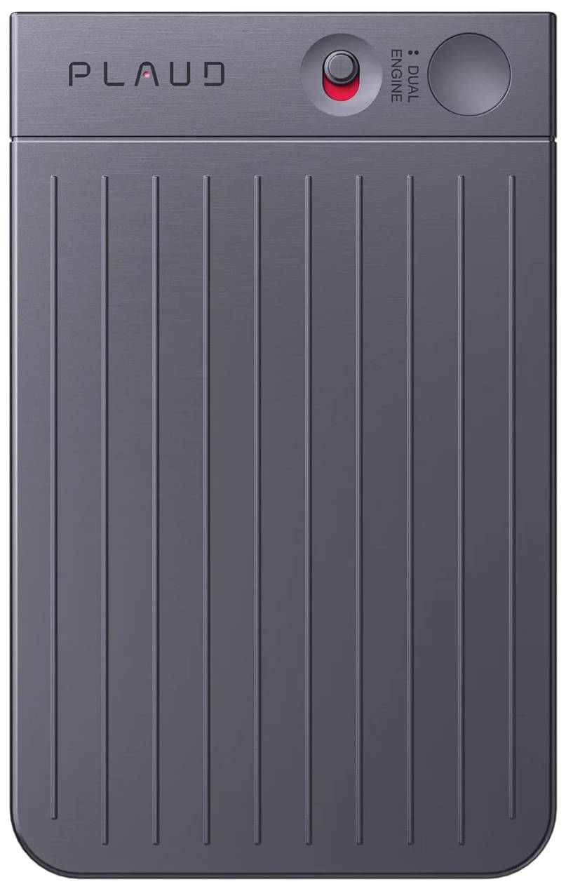 Диктофон PLAUD NOTE Black с искусственным интеллектом ChatGPT, 64 Гб