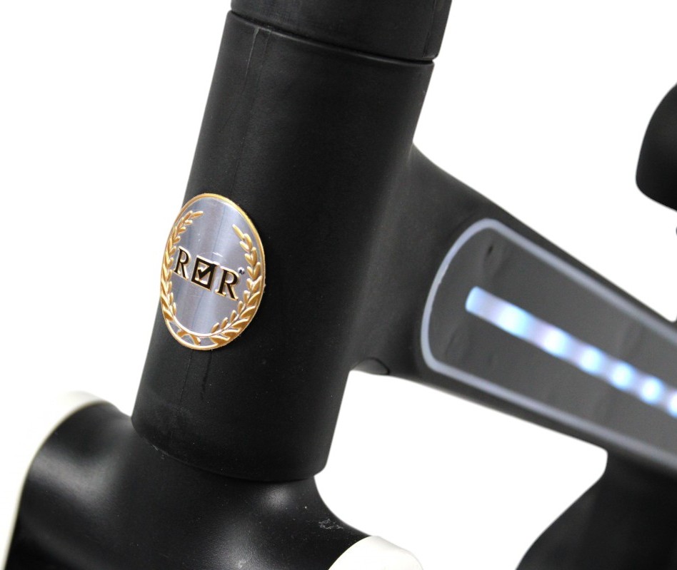 Детский беговел RiverToys (HB-002) (черный)