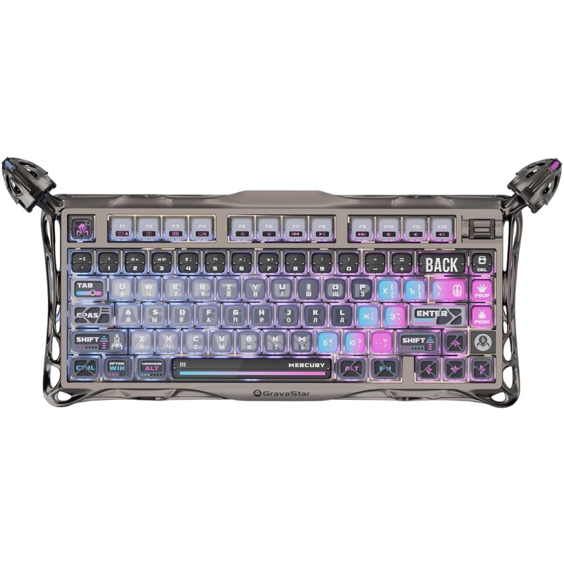Клавиатура Gravastar Mercury K1 Pro СBLK RU