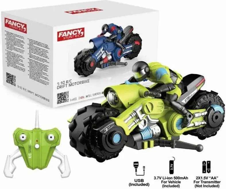 Радиоуправляемая модель HB Toys мотоцикл для дрифта MK10A02 (1к10)(MK10A02)