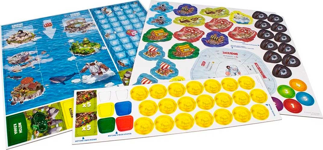 Настольная игра ZVEZDA Поселенцы: Северные Империи (ZV-8735)