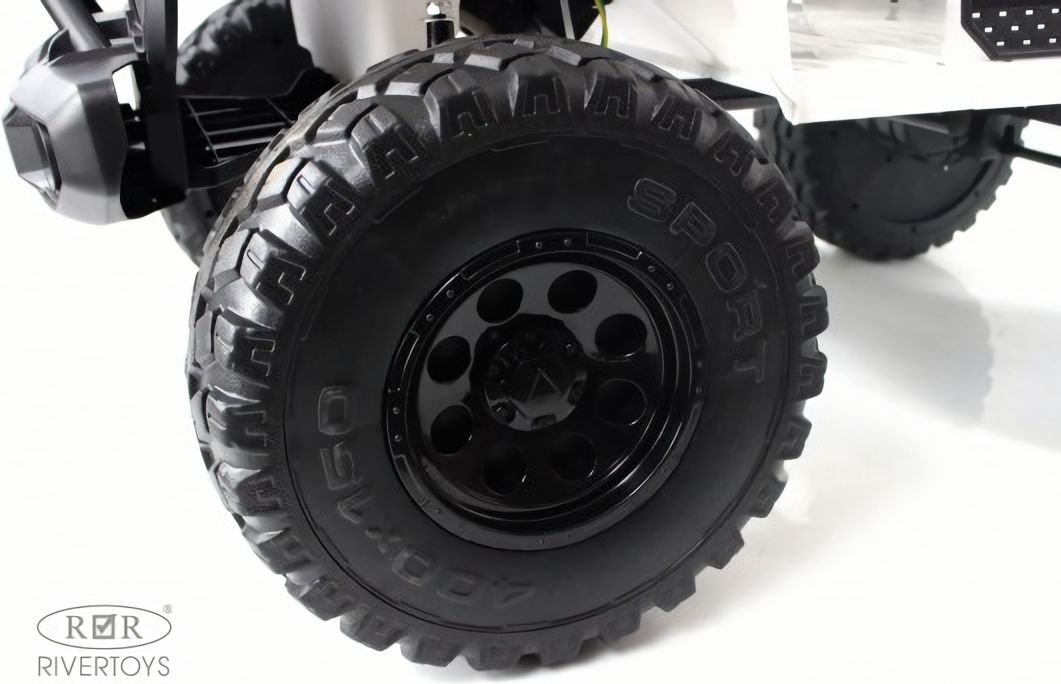 Детский электромобиль Jeep A222AA белый