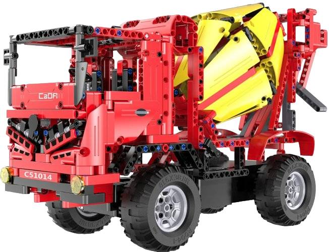 Радиоуправляемая модель Cada Technics  бетономешалка-кран конструктор 2 в 1