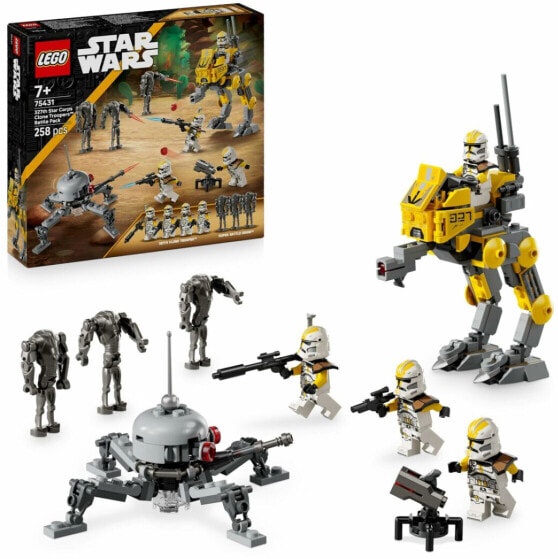 (EU) Конструктор LEGO Star Wars Боевой набор клонов 327-го звёздного корпуса (75431)