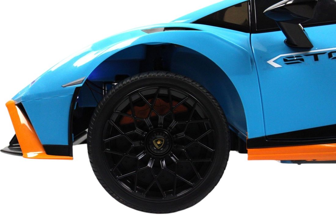Детский электромобиль RiverToys Lamborghini Huracán STO (E888EE-BLUE) синий