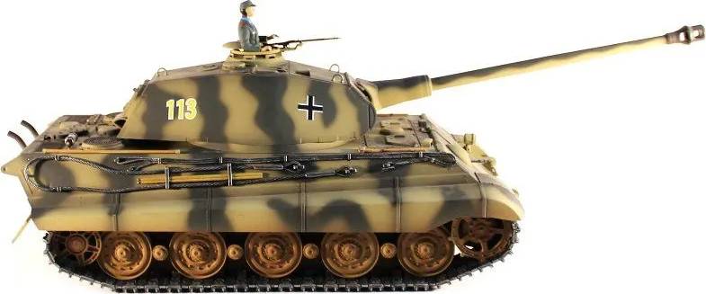 Радиоуправляемый танк Taigen KingTiger, 1к16, ВВ-пушка (TG3888-1HC)