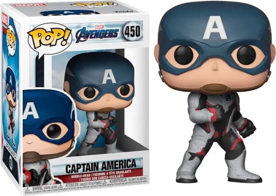 (EU) Фигурка Funko POP! Marvel Avengers Endgame: Captain America Team Suit (450)