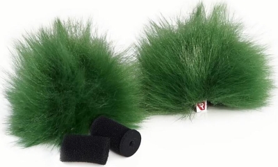 (EU) Ветрозащита Rycote Green Lavalier Windjammer, пара, зеленая