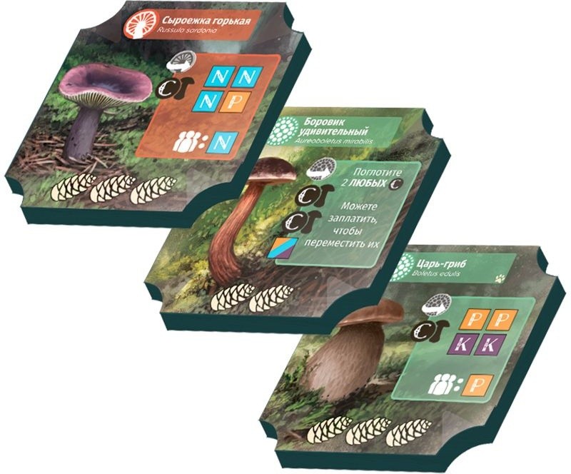 (EU) Настоьная игра Hobby World Грибы и корни: Делюкс-издание
