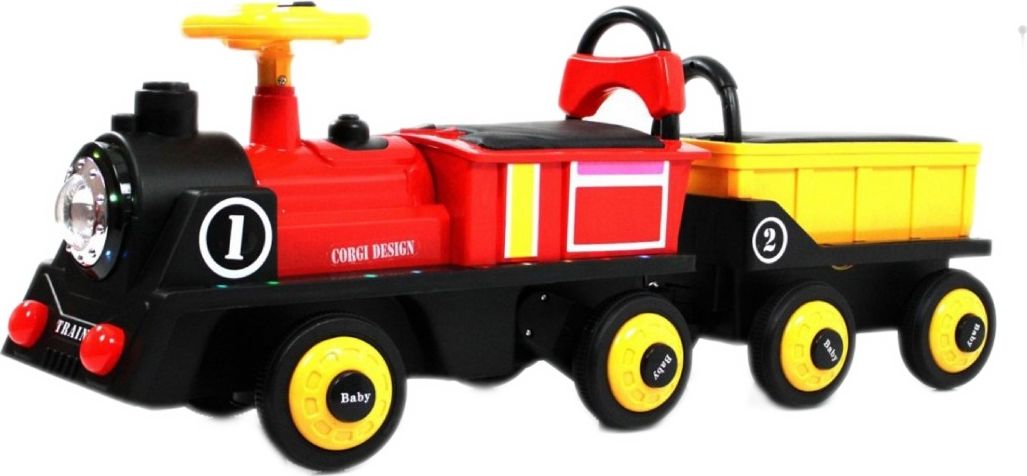 Детский электромобиль RiverToys K008AM красный