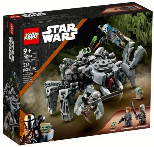 (EU) Конструктор LEGO Star Wars Танк-паук (75361)