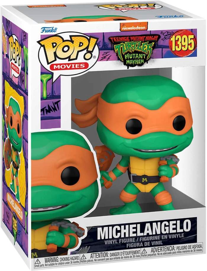 Фигурка Funko Pop! Movies TMNT Mutant Mayhem Michelangelo (1395)