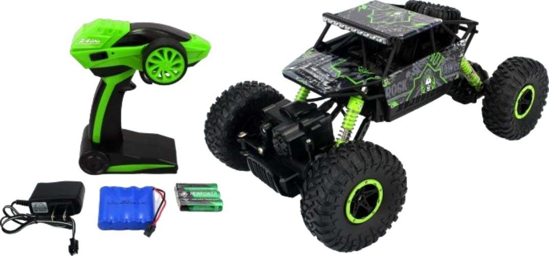 Радиоуправляемая модель Huang Bo краулер P1803 Rock Through 4WD (1к18) (HB-P1803)