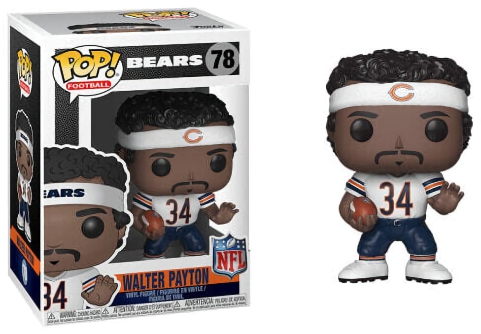 (CN) Фигурка Funko POP! Football: Walter Payton (White Jersey Edition) (78)