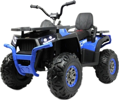 Детский электроквадроцикл RiverToys H999HH синий