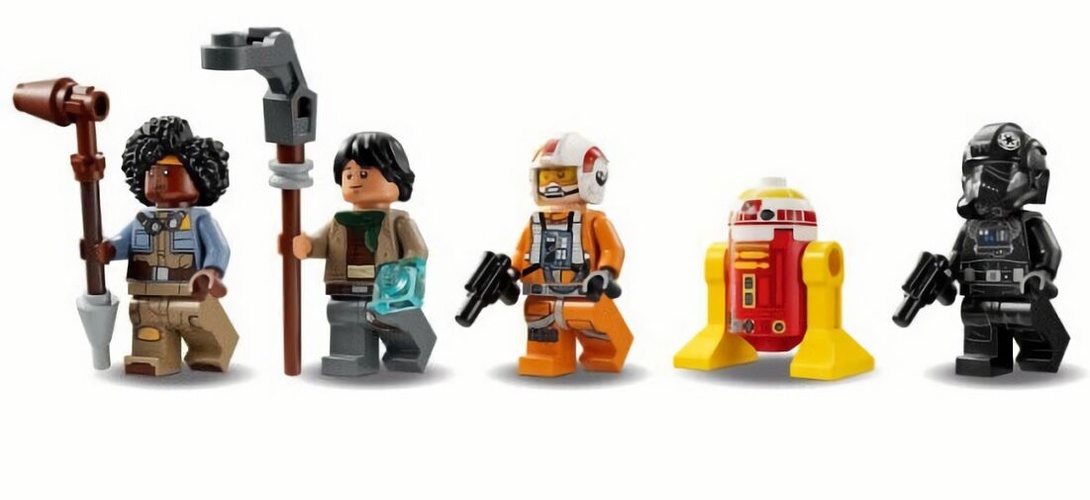 (EU) Конструктор LEGO Star Wars Истребитель и гибрид X-Wing (75393)