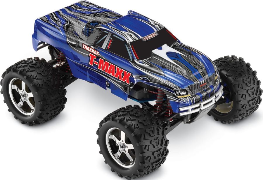 Радиоуправляемая модель монстр Traxxas T-Maxx 3.3 Nitro 4WD RTR 1к10 TQi (BT-model) (TRA49077-3-B)