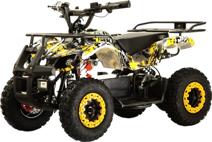 Детский электроквадроцикл RiverToys (ANRI) (желтый Special)