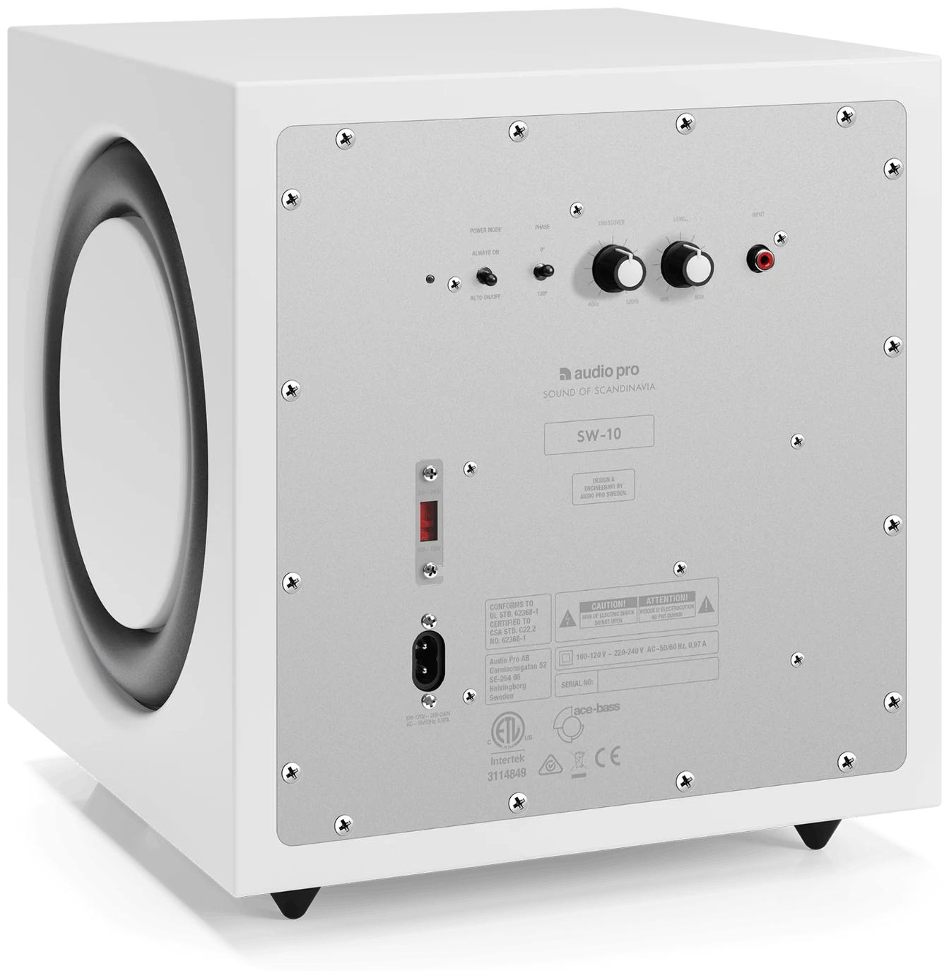 Сабвуфер AUDIO PRO SW-10, Белый