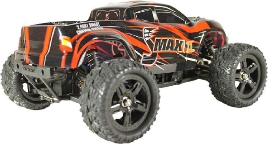 Радиоуправляемая модель Remo Hobby монстр SMAX Brushless V2.0 4WD (1к16) красный (RH1635V2-RED)