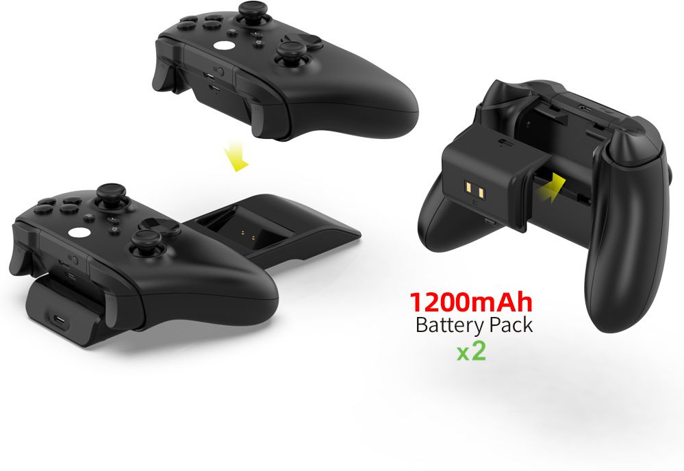 Зарядная станция DOBE для 2-х геймпадов Xbox (TYX-0606)