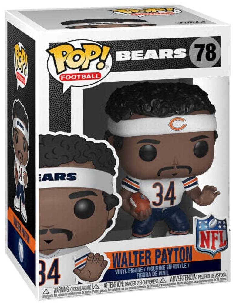 (CN) Фигурка Funko POP! Football: Walter Payton (White Jersey Edition) (78)