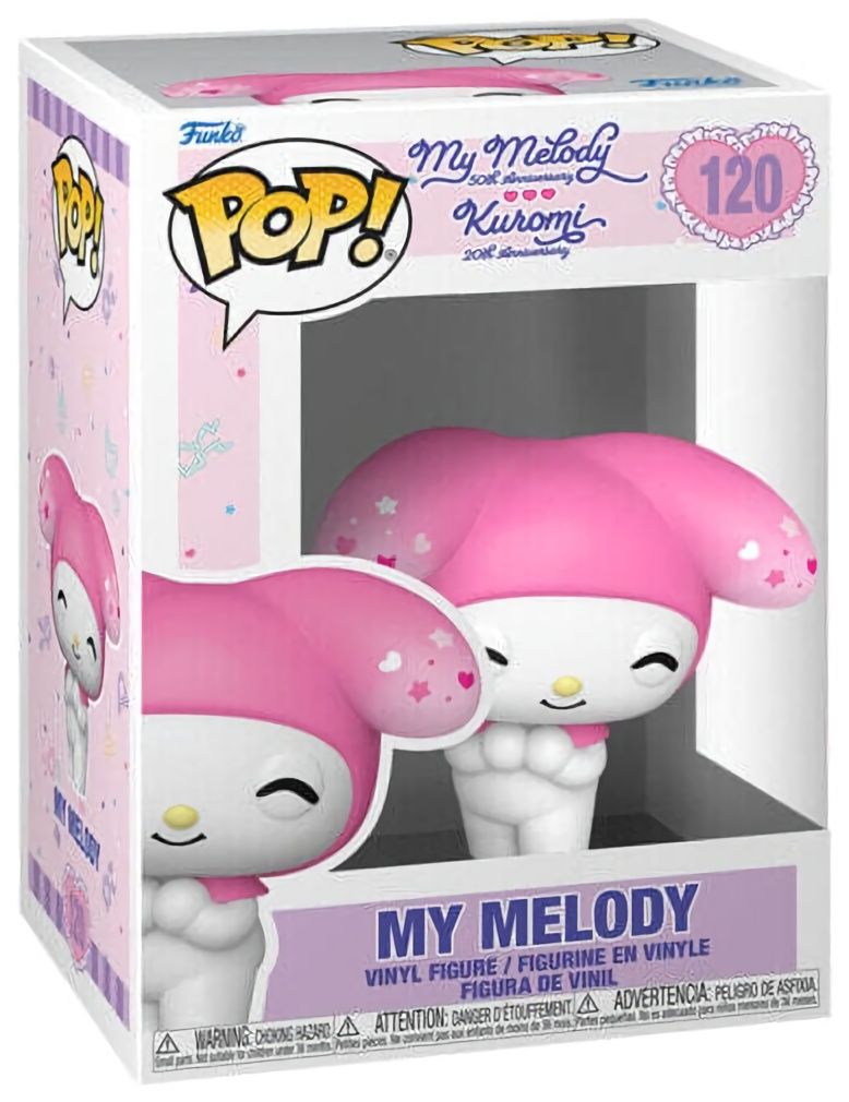 (CN) Фигурка Funko POP! Sanrio: My Melody - My Melody (50th Anniversary) (120)