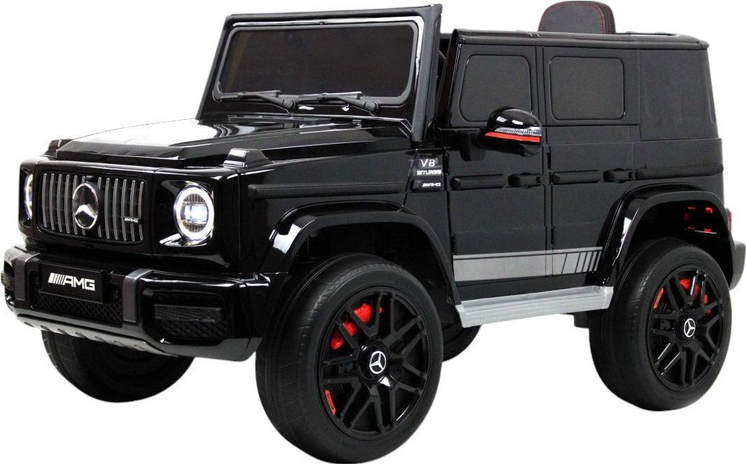 Детский электромобиль RiverToys Mercedes-Benz G63 4WD (Mercedes-AMG-G63-4WD-K999KK-BLACK-GLANEC) черный глянец