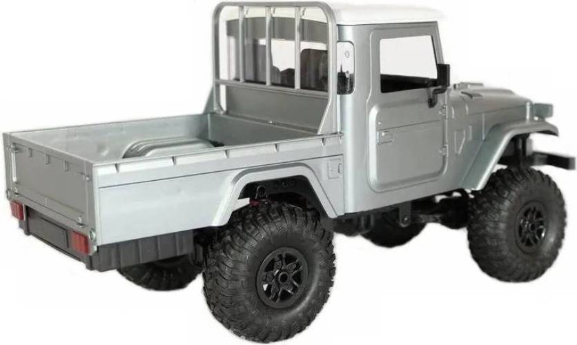 Радиоуправляемая модель MN Model японский пикап Toyota FJ45 4WD (1к12) серебристый (MN-45S)