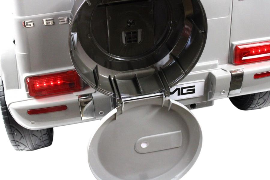 Детский электромобиль RiverToys Mercedes-AMG G63 (G111GG) 24V серый