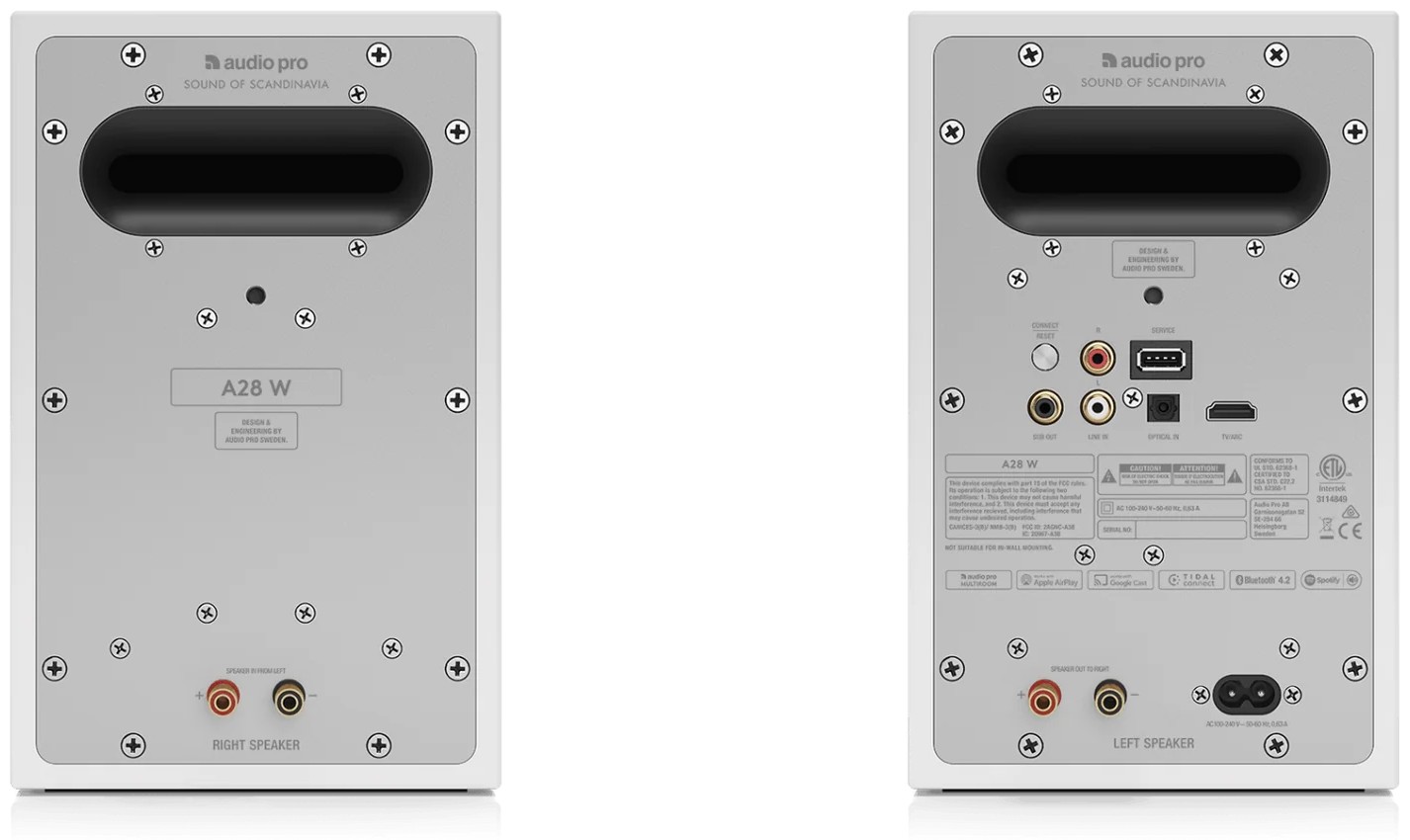 Акустическая система AUDIO PRO A28 W, Белая
