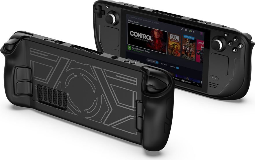 Силиконовый чехол DOBE для Steam Deck (зелёный) (TY-2830)