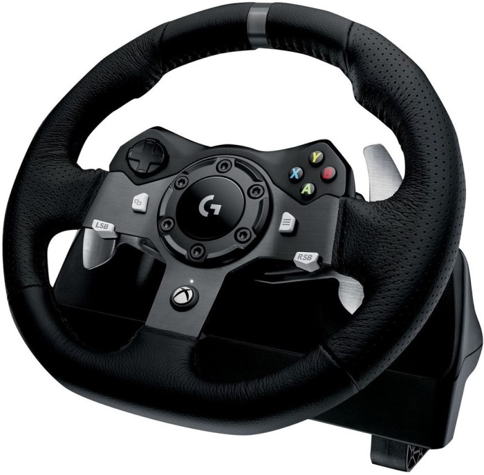 Руль Logitech G920 Driving Force + педали