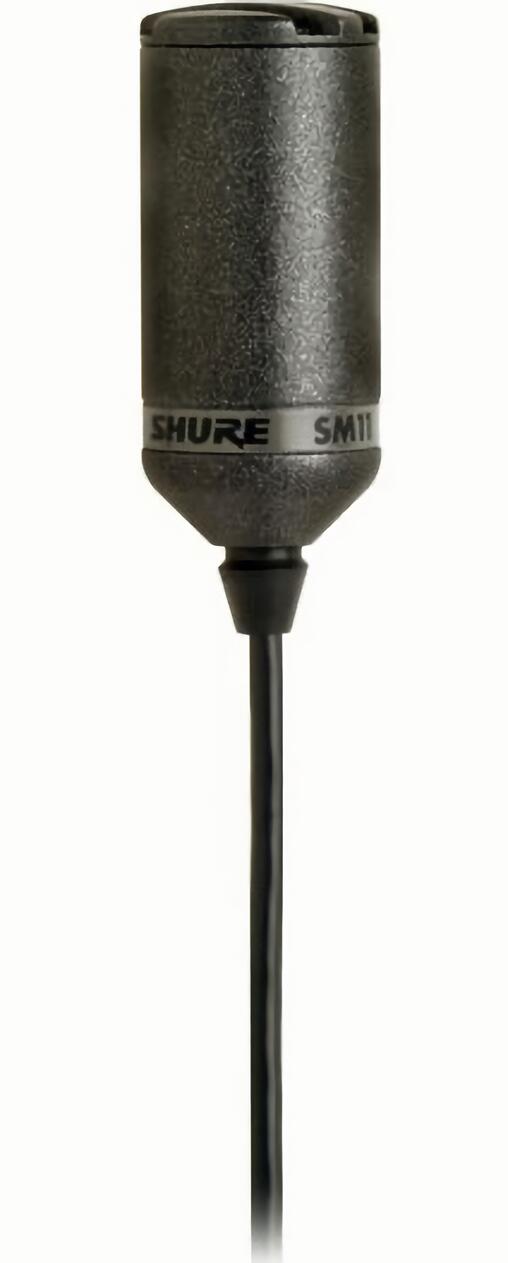 

(EU) Динамический микрофон Shure SM11, петличный всенаправленный