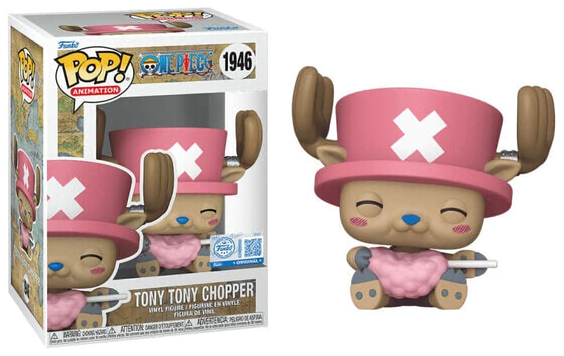 (CN) Фигурка Funko Pop! Animation: One Piece - Tony Tony Chopper with Cotton Candy (1946)