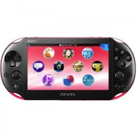 Портативная игровая приставка Sony PS Vita 2000 (Slim) Wi-Fi (Черный/Розовый)