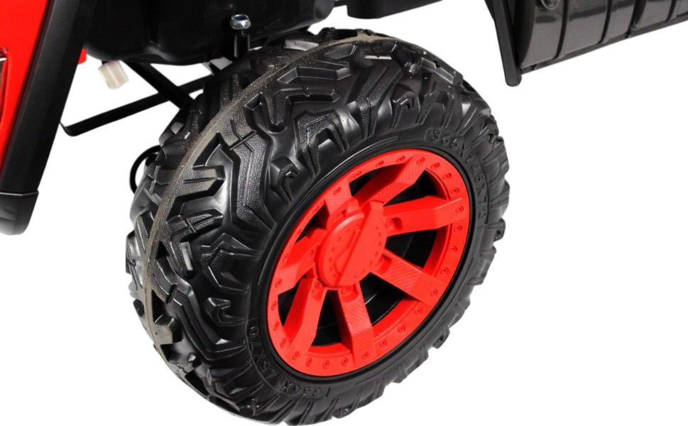 Детский электромобиль RiverToys K777AM красный