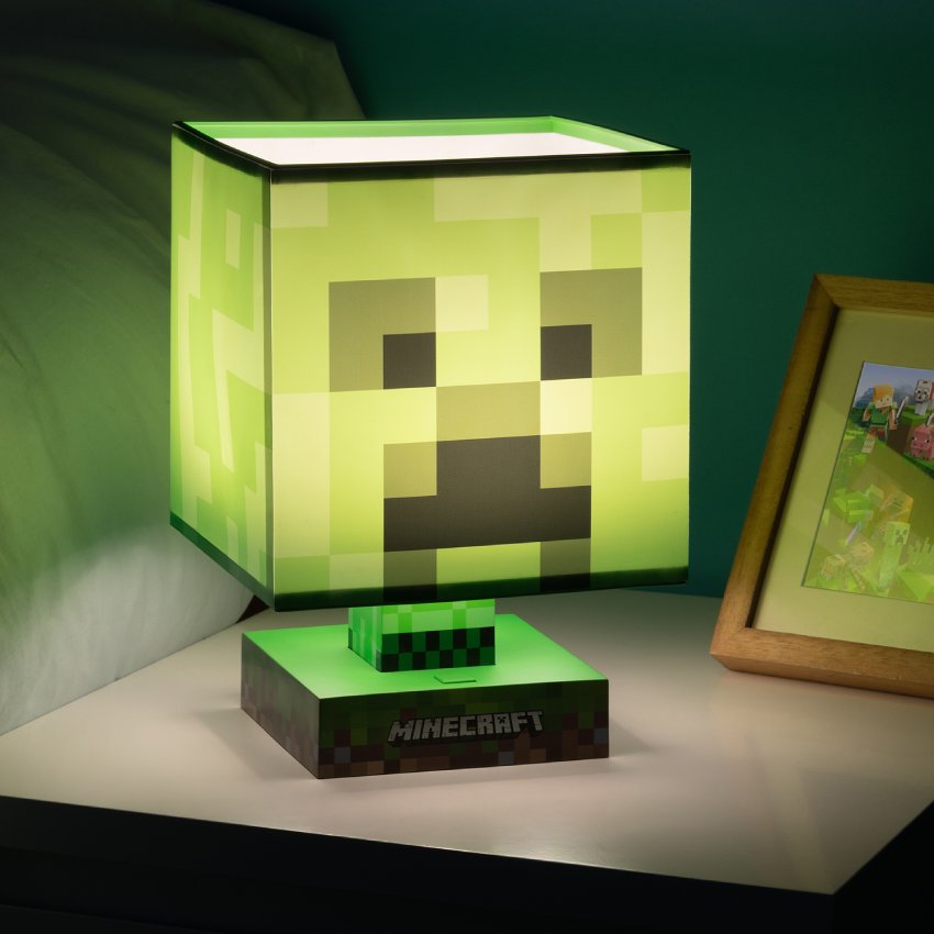 Светильник Paladone Майнкрафт Крипер Minecraft Creeper Icon Lamp (PP7992MCF)