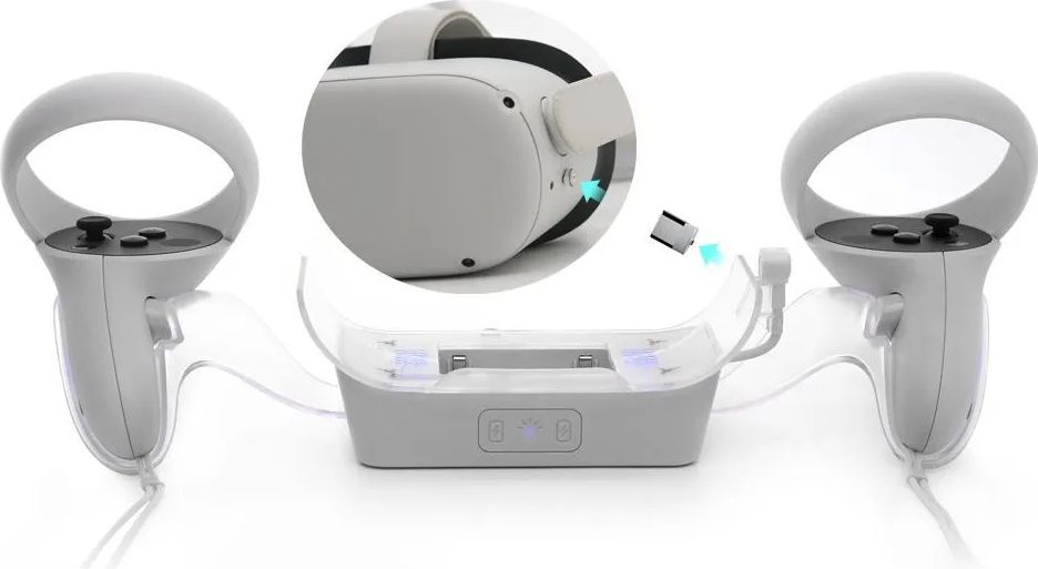 Зарядная станция + Подставка для Oculus Quest 2 (TY-2806)