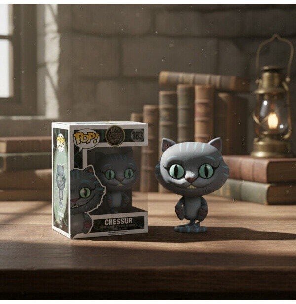 (CN) Фигурка Funko POP! Disney: Alice in Wonderland - Cheshire Cat (183)