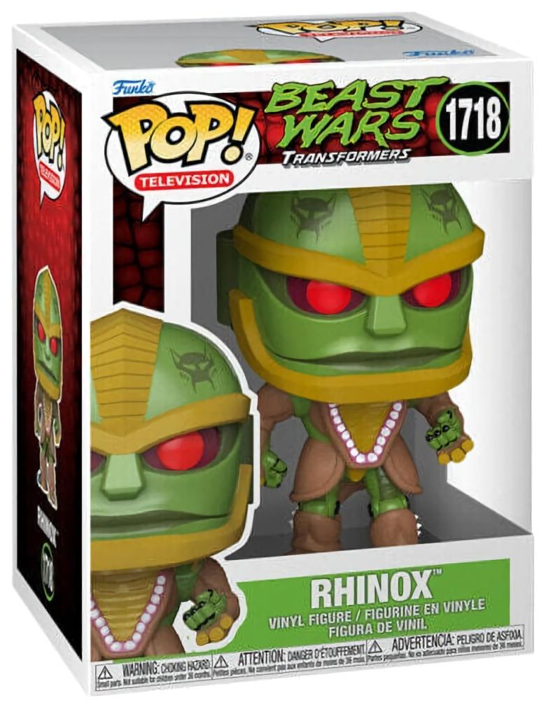 (CN) Фигурка Funko Pop! Television: Beast Wars Transformers - Rhinox (1718)