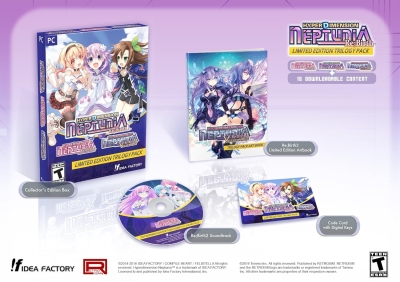 Игра Hyperdimension Neptunia Re;Birth Series (1-3) Triple Pack (PS4)