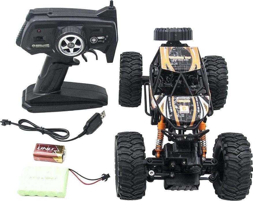 Радиоуправляемая модель MZ краулер 2838 Climbing Car (1к14) Orange (MZ-2838)