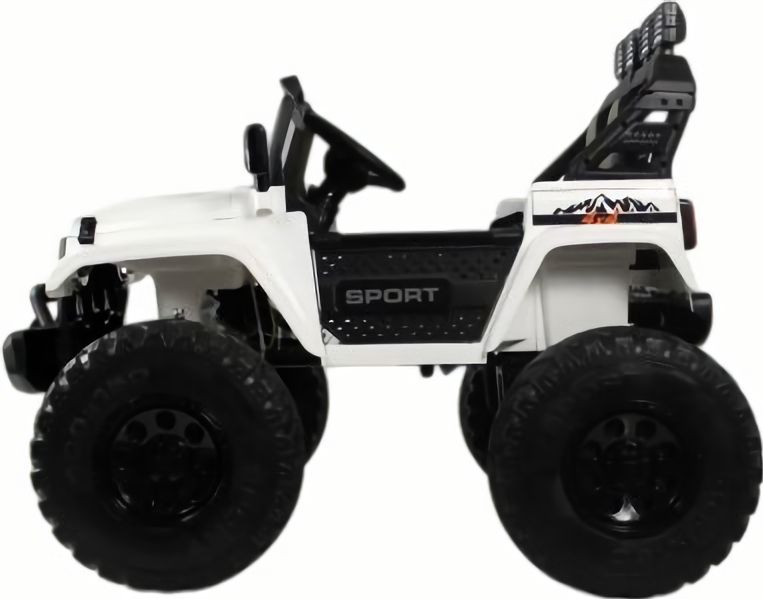 Детский электромобиль Jeep A222AA белый