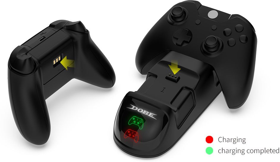 Зарядная станция DOBE для 2-х геймпадов Xbox (TYX-1623)