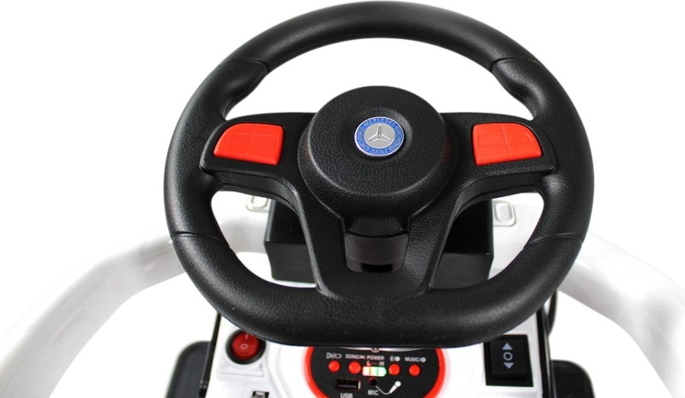 Детский толокар RiverToys (G008GG-A) (белый)
